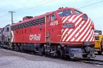 CP Rail FP7A #4075 with #8520 behind.